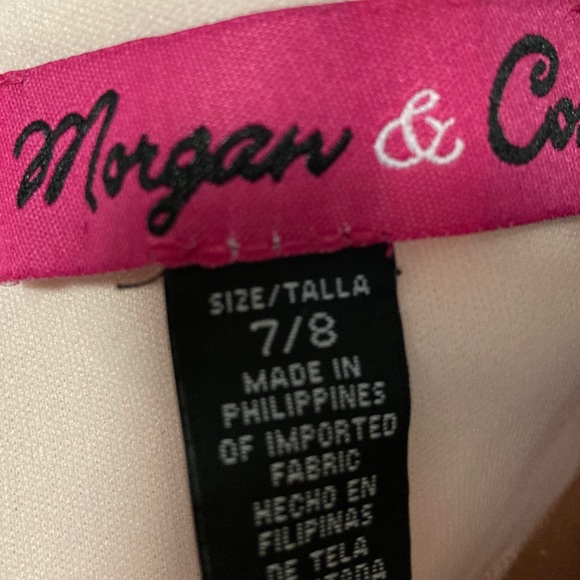 Floor length shimmery formal dress. Low cut back - Picture 4 of 4